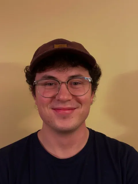 Portrait of Connor Pink.